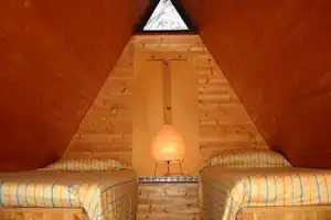 Camping Pian di Boccio - Innenansicht Mobilheim auf dem Campingplatz
