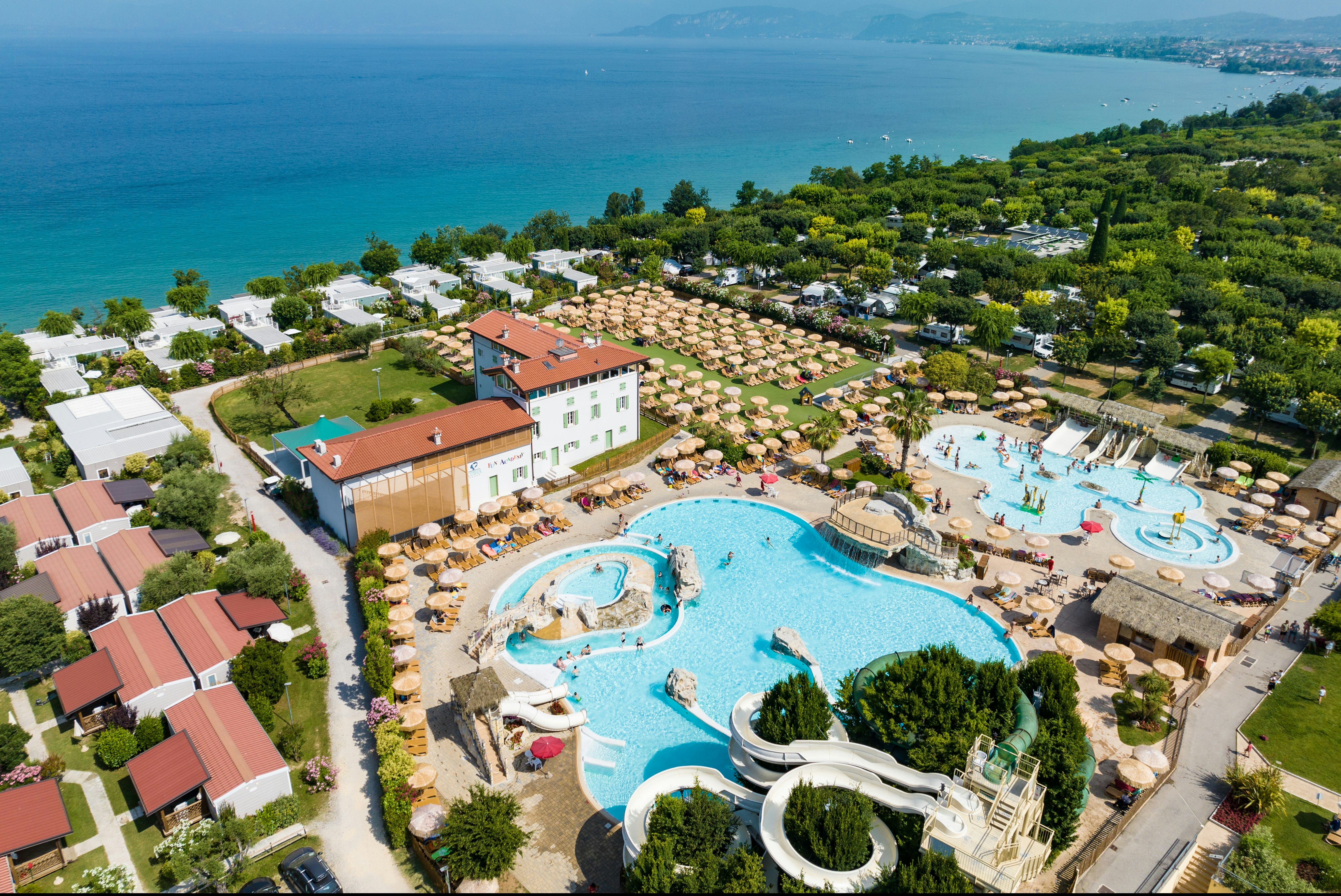 Camping Piani di Clodia  - Campingplatz aus der Vogelperspektive