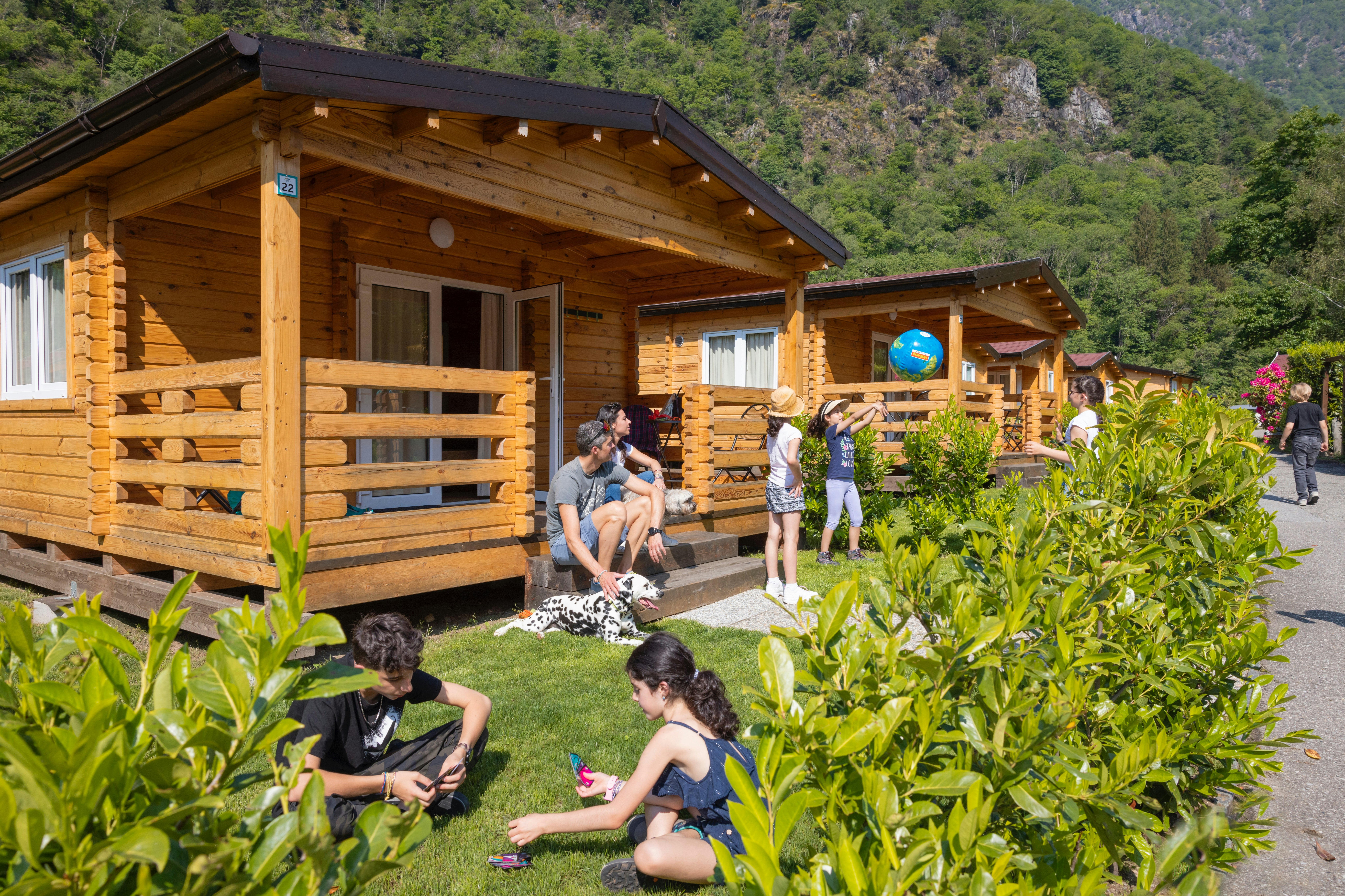 Camping Piccolo Paradiso - Mobilheime auf dem Campingplatz