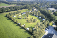 Camping Pieterom - Luftaufnahme des Campingplatzgeländes