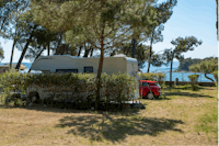 Camping Pila - Wohnmobil- und  Wohnwagenstellplätze auf dem Campingplatz