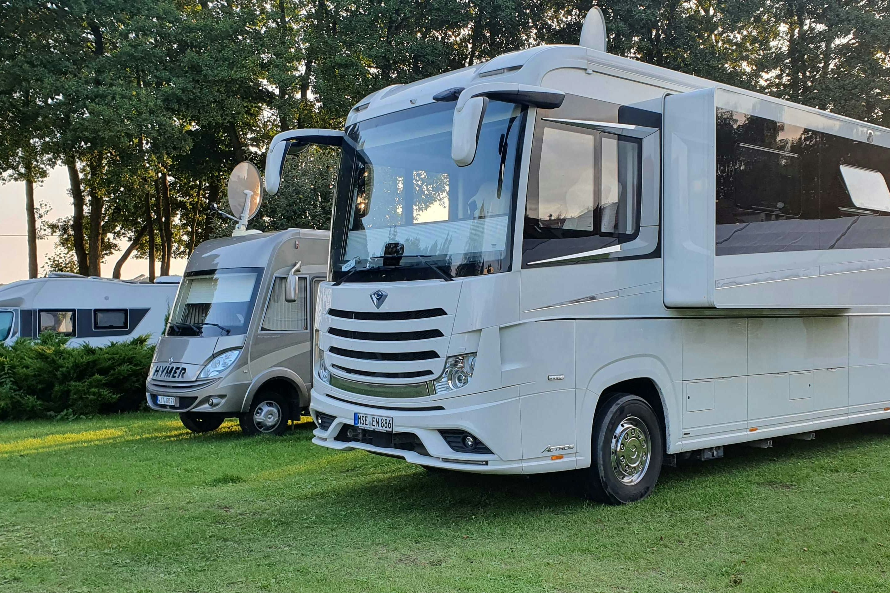 Camping Pirat nr 73 - Stellplätze auf dem Campingplatz