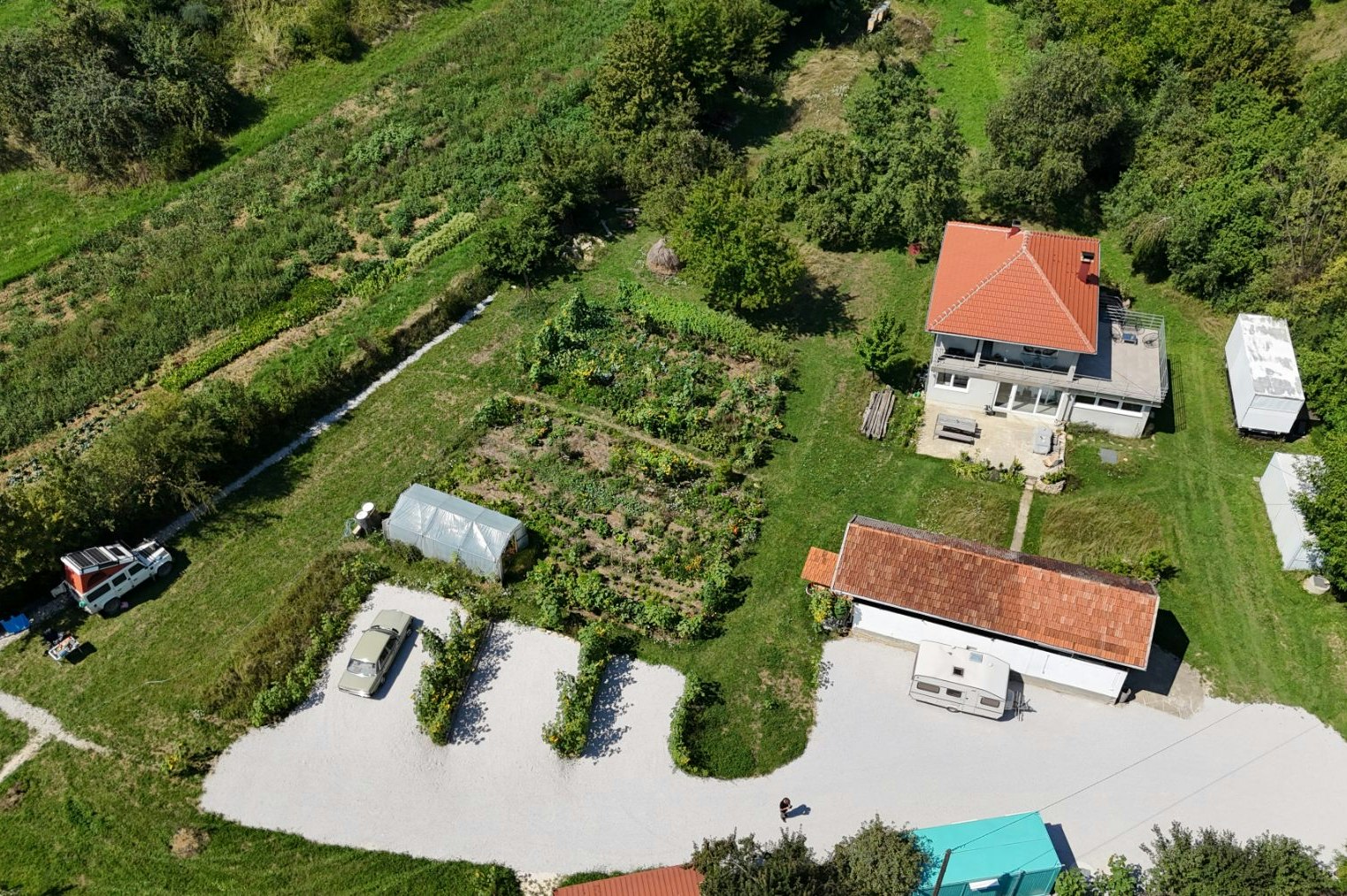 Camping Pirol  - Campingplatz aus der Vogelperspektive