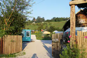 Camping Pirol - Eingang des Campingplatzes