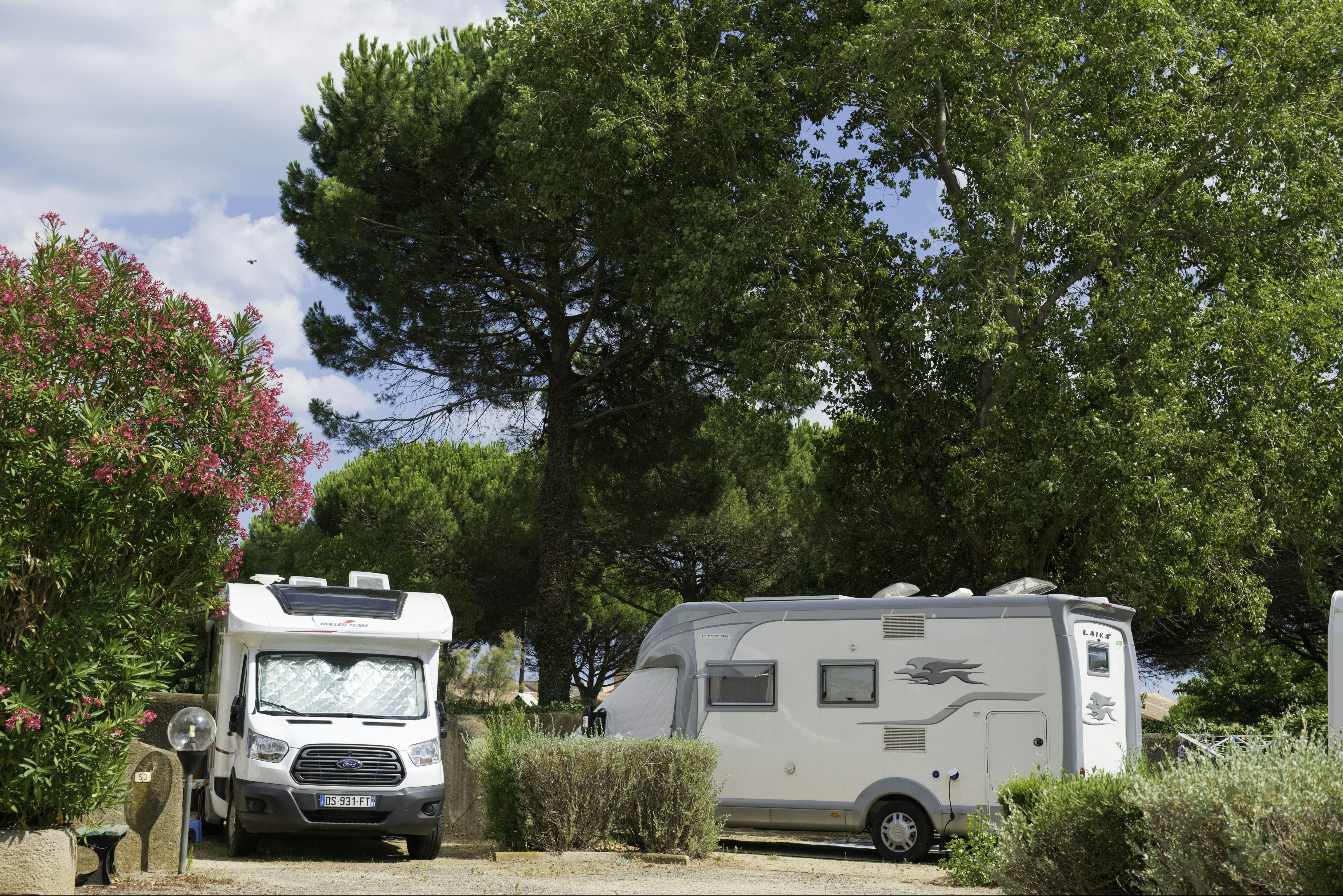 Camping Plage du Midi - Standplätze auf dem Campingplatz