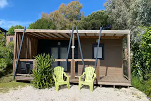 La Provençale - Mobilheim mit Terrasse auf dem Campingplatz