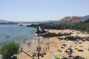 Camping Playa de Isla - Strand vom Campingplatz am Atlantik