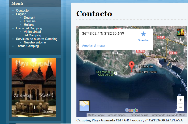 Camping Playa Granada
