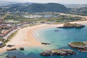 Camping Playa Joyel - Blick auf den Strand