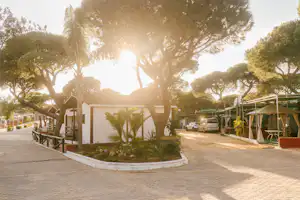 Camping Playa La Bota - Mobilheime auf dem Campingplatz