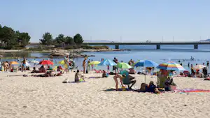 Camping Playa Paisaxe - Badestrand am Campingplatz