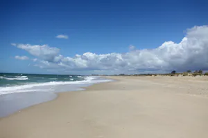 Camping Playa Taray - Badestrand am Atlantik beim Campingplatz