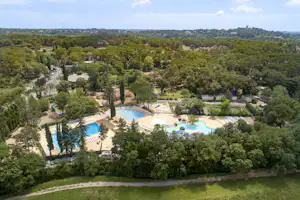 Camping Sandaya Plein Air des Chênes - Übersicht auf das gesamte Campingplatz Gelände