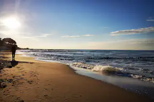 Camping Pod Brzozami - Unter den Birken - Camper am Strand der Ostsee am Campingplatz