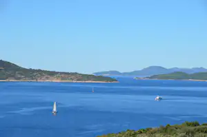 Camping Pod Maslinom - mit Ausblick auf das Adriatisches Meer