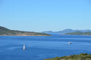 Camping Pod Maslinom - mit Ausblick auf das Adriatisches Meer