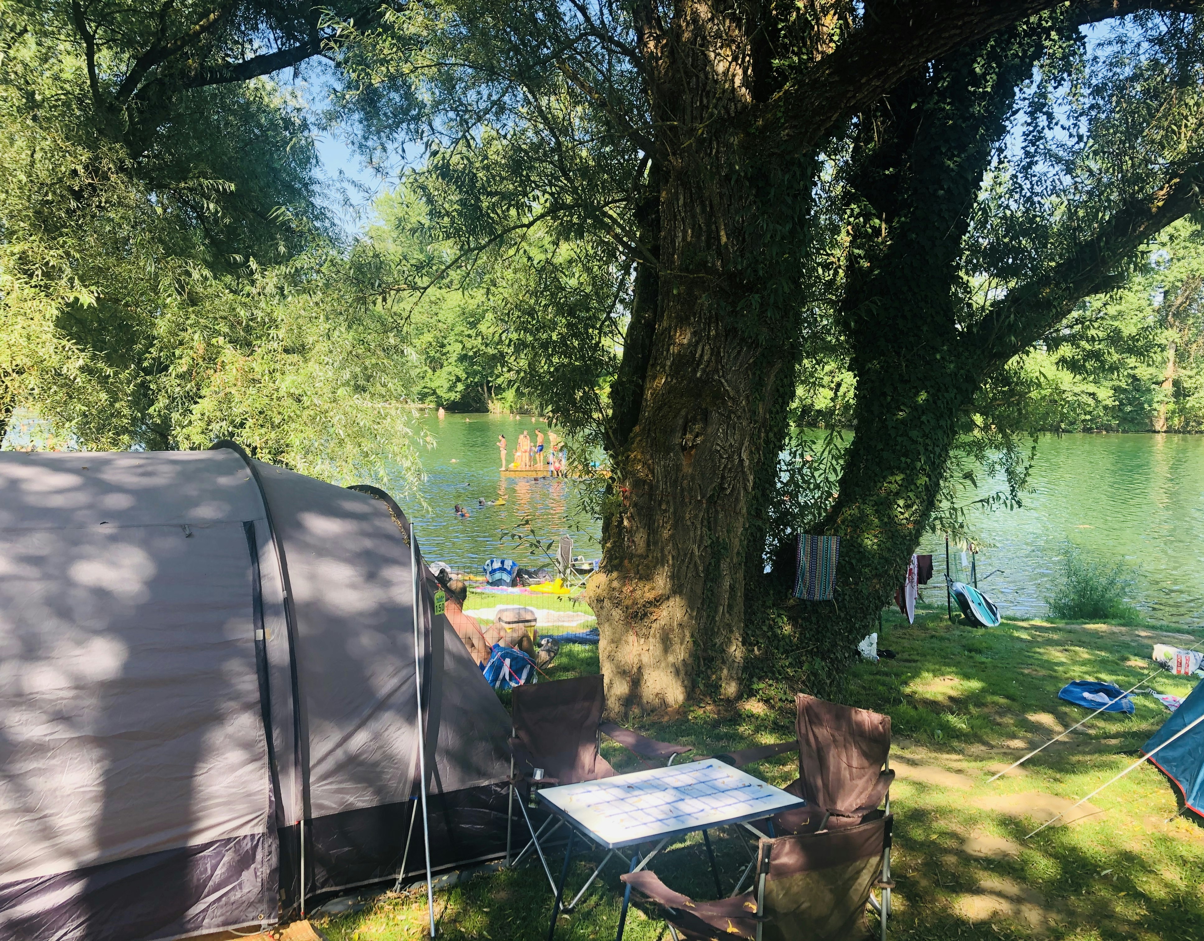 Camping Podzemelj - Standplatz auf dem Campingplatz