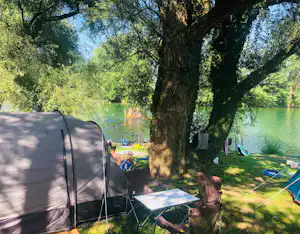 Camping Podzemelj - Standplatz auf dem Campingplatz