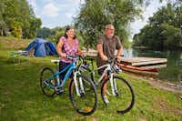 Camping Podzemelj -  Fahrradtour entlang der Fluss