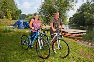 Camping Podzemelj - Fahrradtour entlang der Fluss