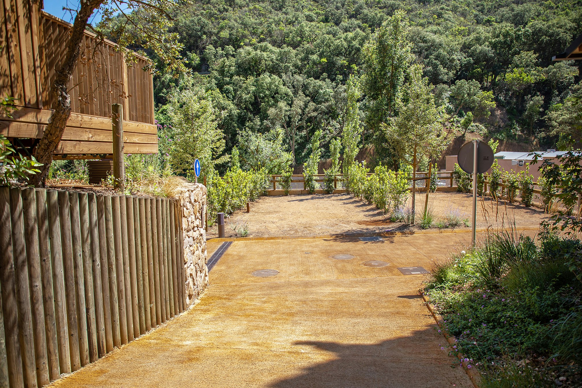 Camping Pola Giverola - Stellplätze auf dem Campingplatz