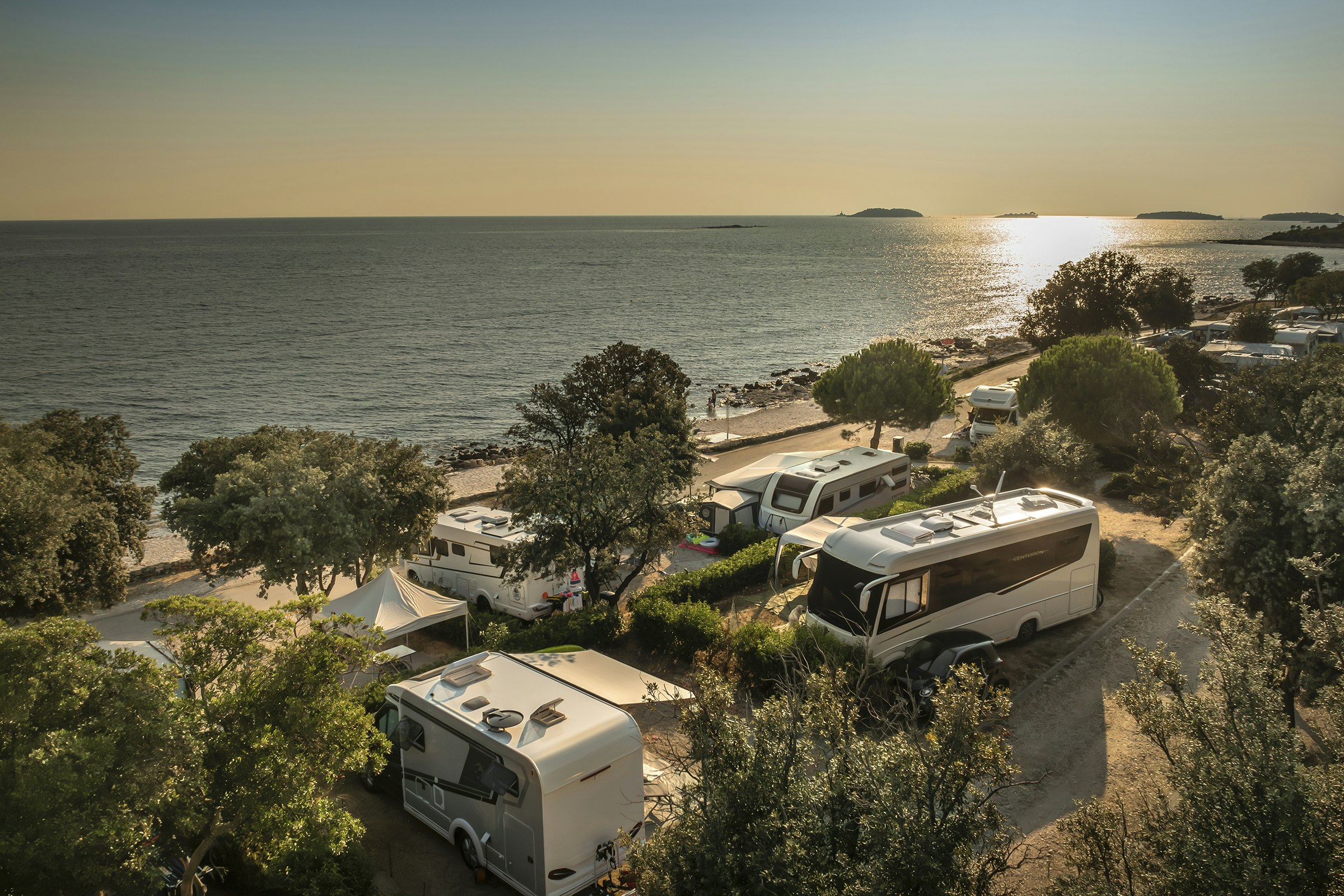 Camping Polari - Standplätze auf dem Campingplatz