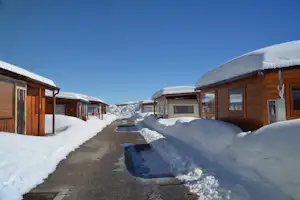 Camping Polsa - Mobilheime im Winter