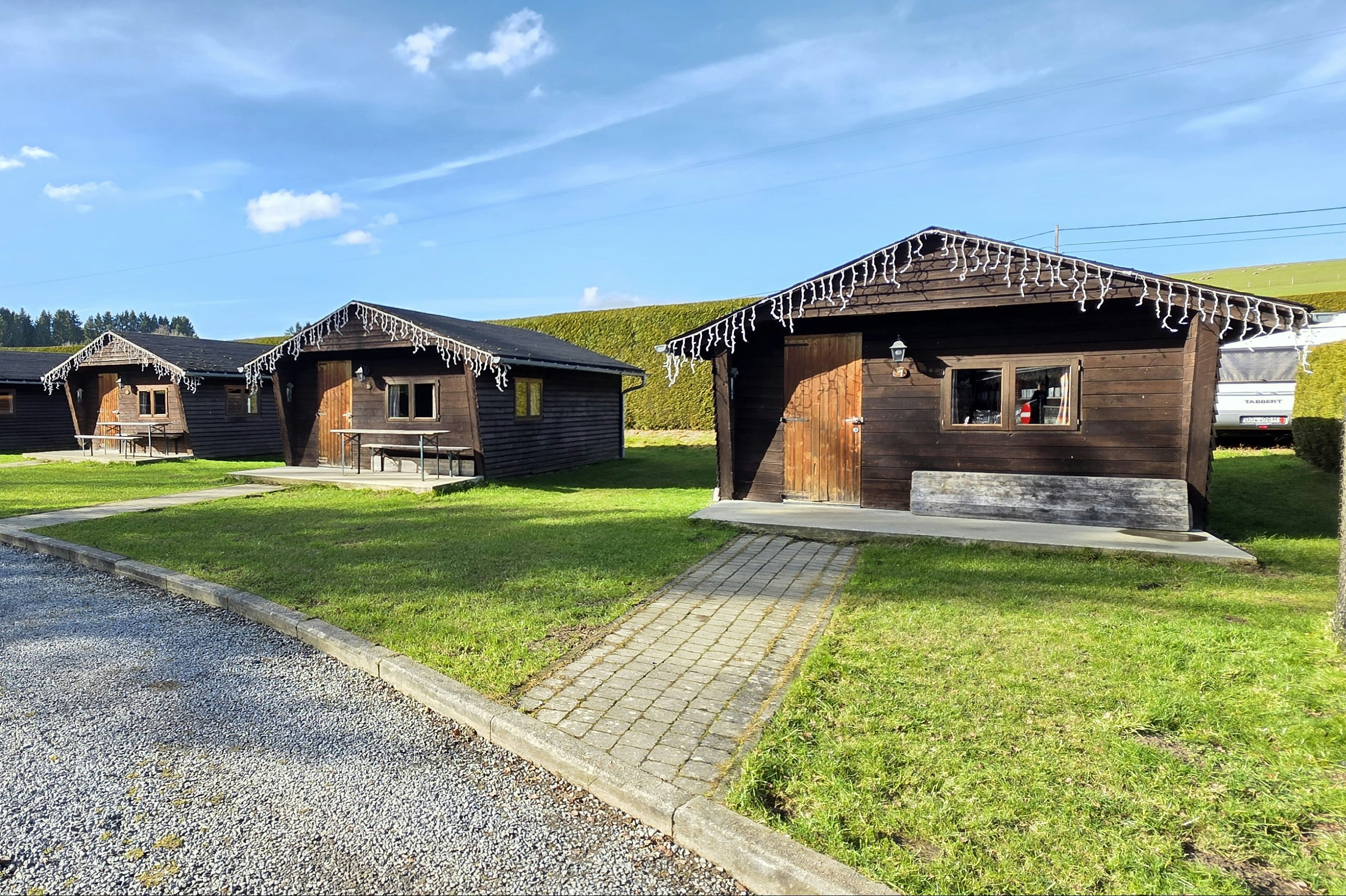 Camping Pont de Berguème - Mietunterkünfte auf dem Campingplatz