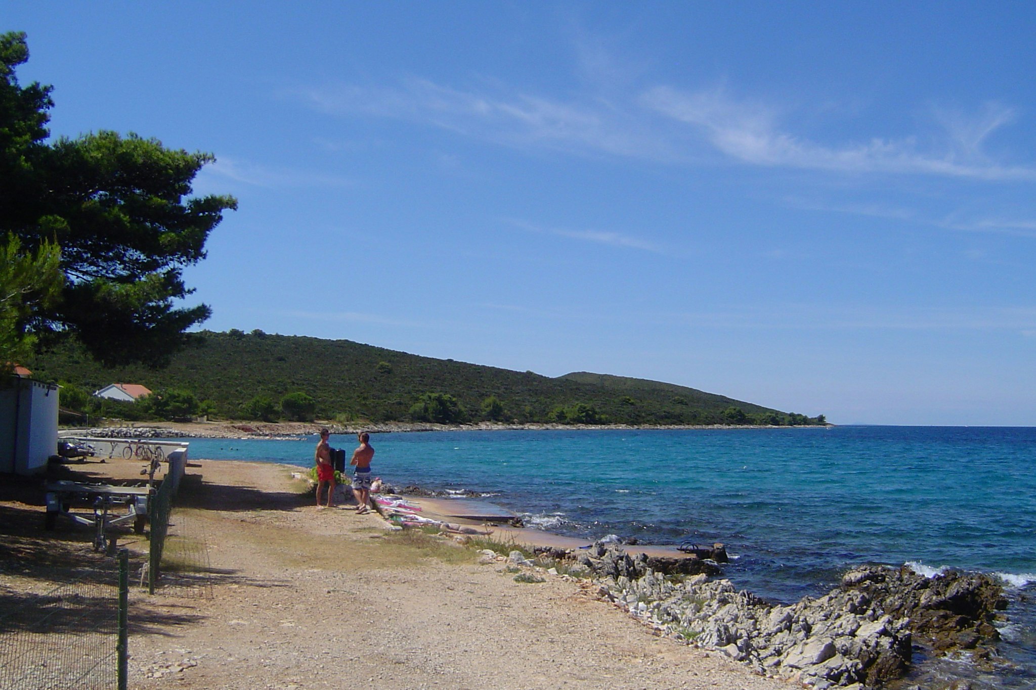 Camping Porat - Badestrand am Campingplatz