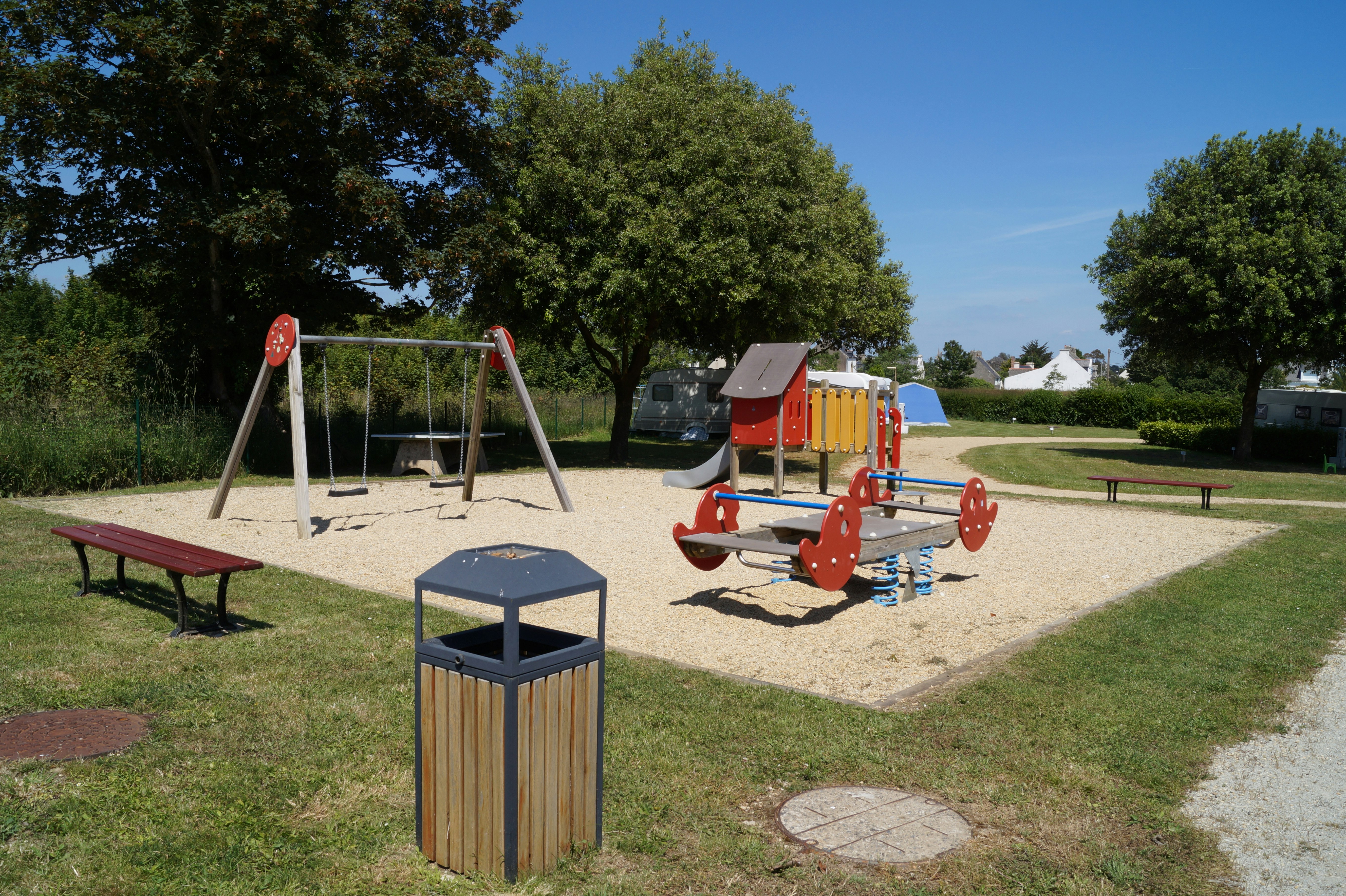 Camping Port Sable  - Kinderspielplatz auf dem Campingplatz