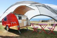 Camping Port Sable - Wohnwagenstandplatz auf dem Campingplatz