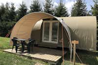 Camping Porte des Vosges - Coco Sweet glamping Zelt auf dem Campingplatz