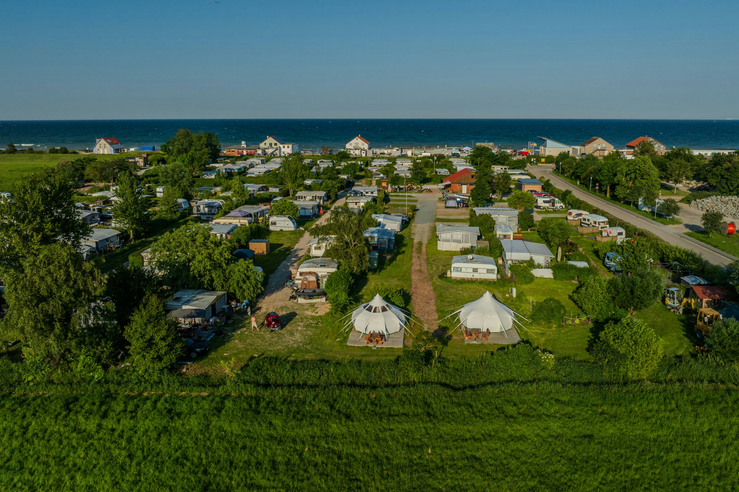 Auszeit 27  - Campingplatz aus der Vogelperspektive