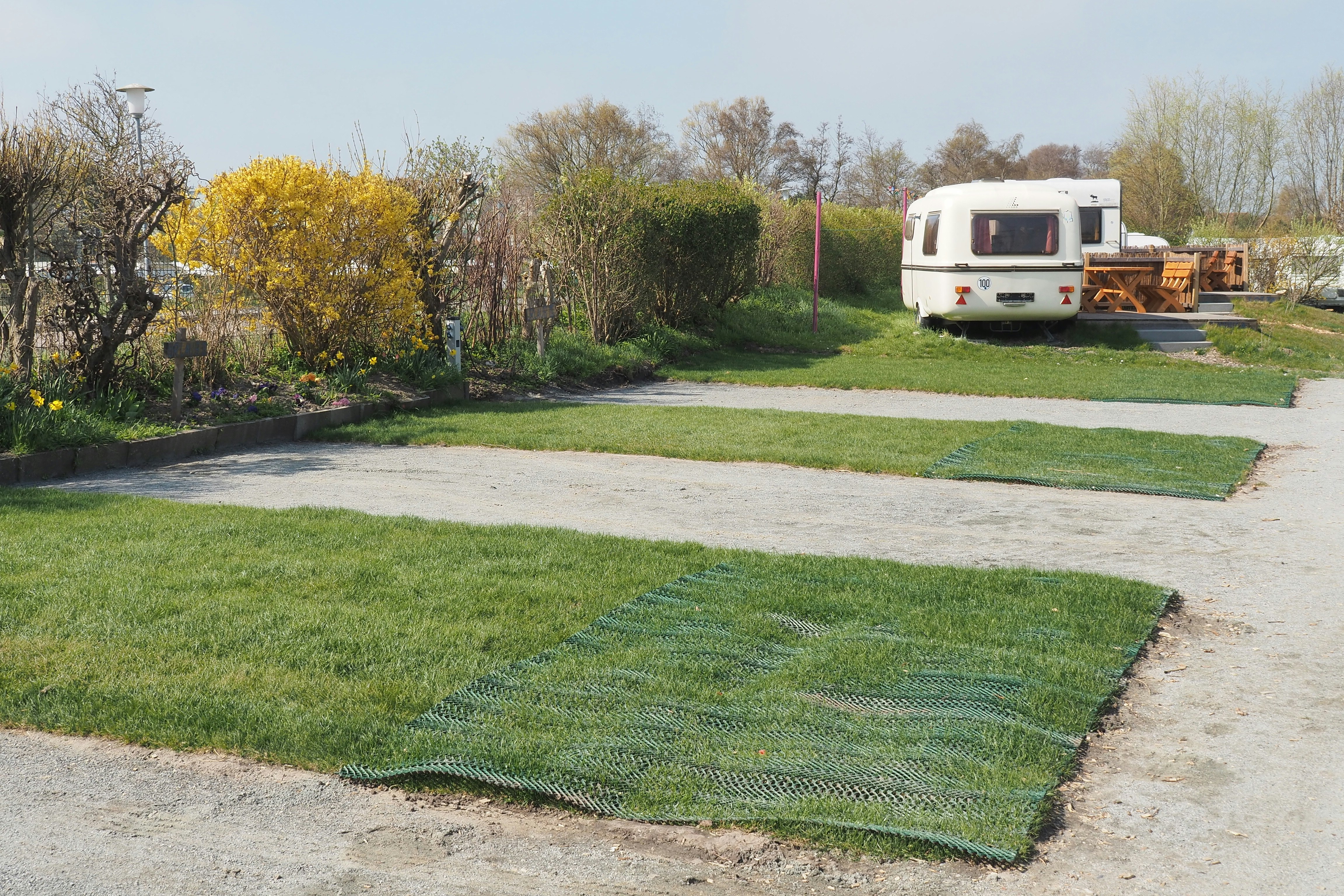 Camping Poseidon - Stellplätze auf dem Campingplatz