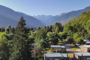 Camping Pradelongue - Luftaufnahme des Campingplatzes
