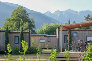 Camping Pradelongue - Mobilheime auf dem Campingplatz