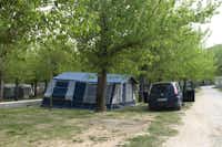 Camping Prados Abiertos - Zeltstellplätzen auf dem Campingplatz
