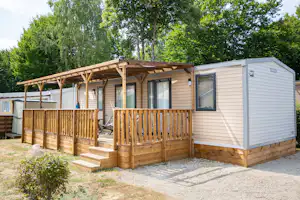 Camping Presqu'île de Champaubert - Mobilheim auf dem Campingplatz