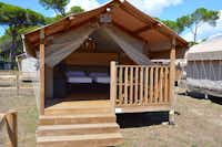 Camping Principina - Mini-Lodge-Zelt mit zwei Betten