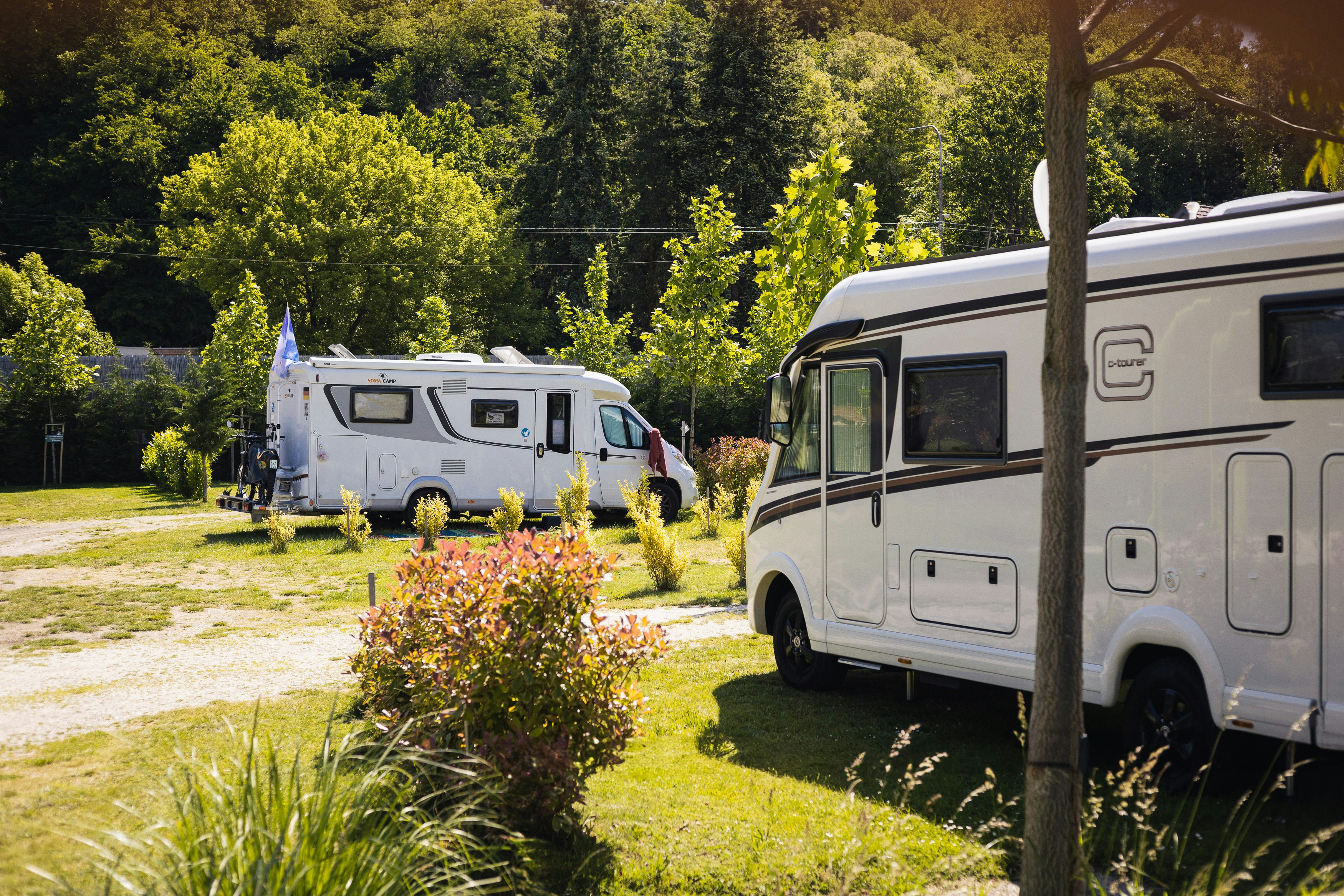 Camping Pullmann - Standplätze auf dem Campingplatz