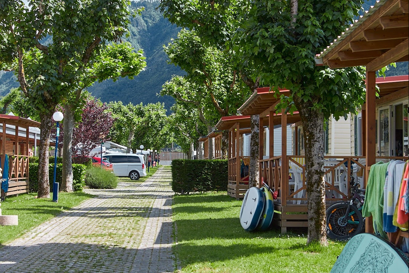 Camping Punta Lago  - Mobilheime auf dem Campingplatz