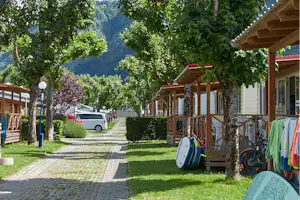 Camping Punta Lago - Mobilheime auf dem Campingplatz
