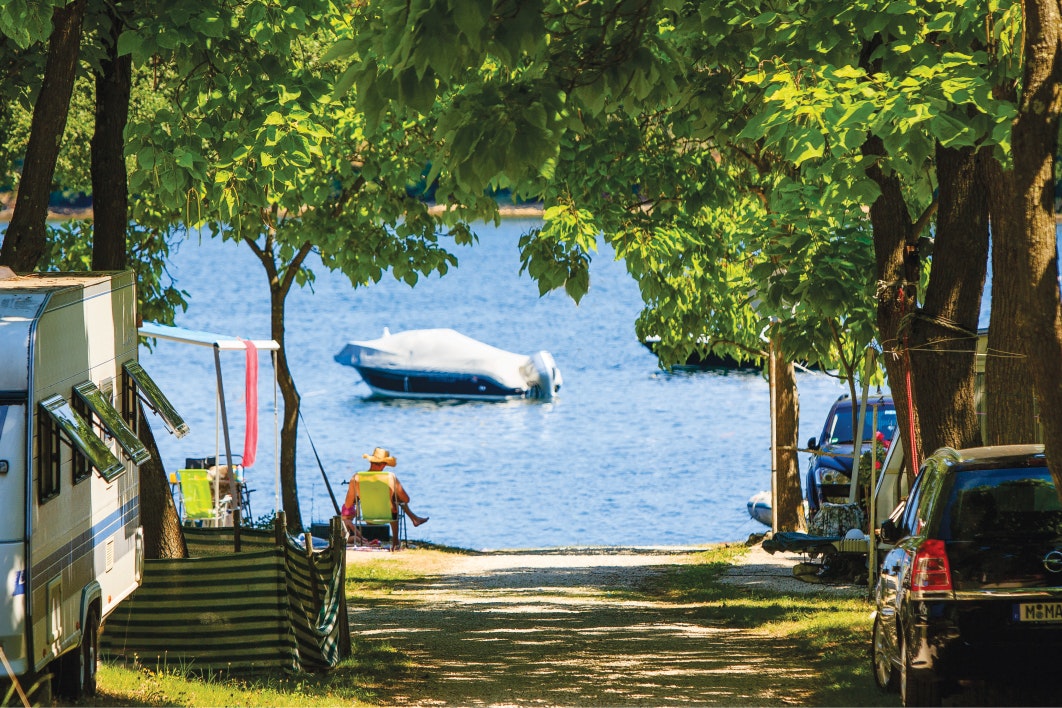 Camping Puntica - Standplätze auf dem Campingplatz