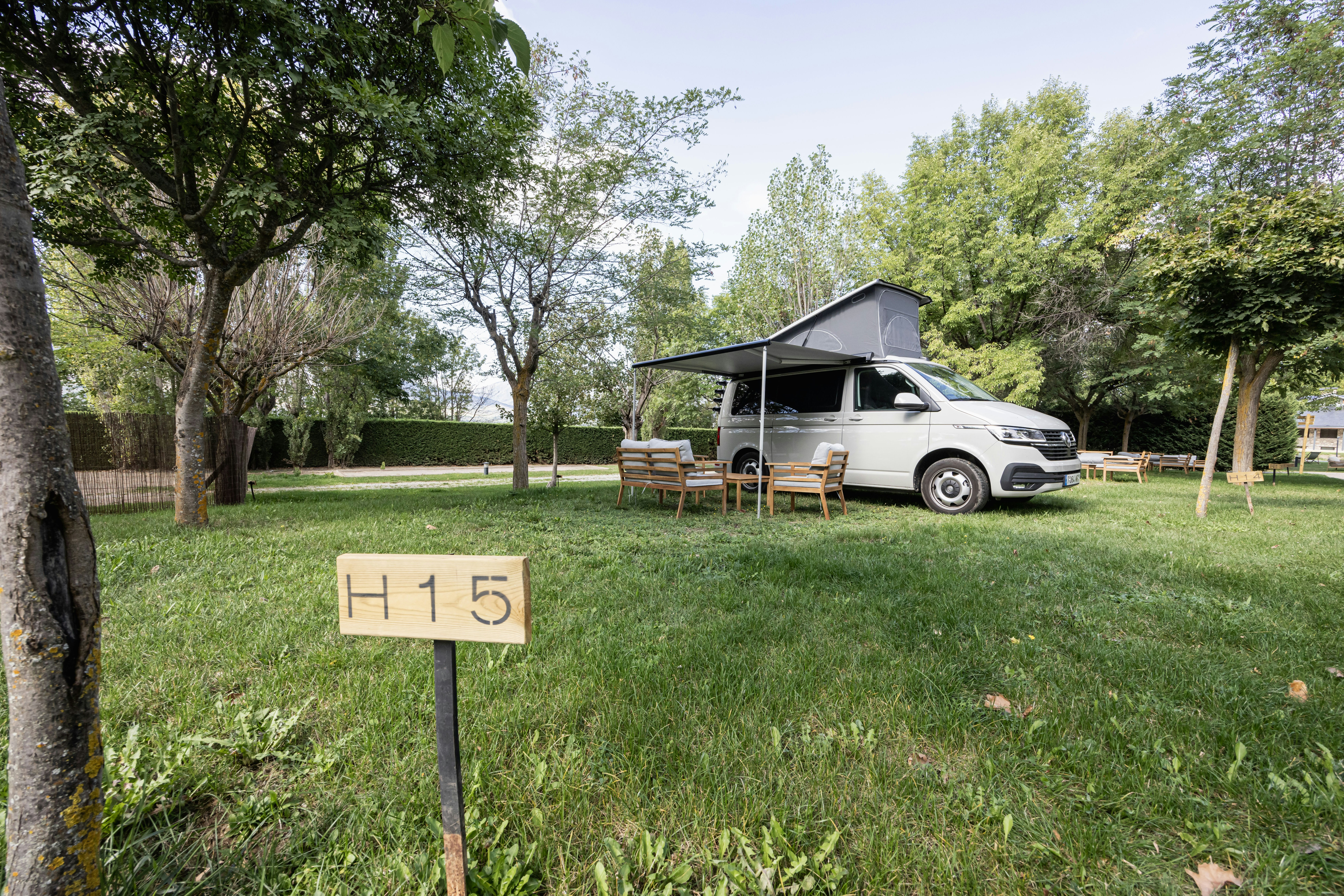 Basecamps Cerdanya  Camping Queixans -  Standplatz auf dem Campingplatz