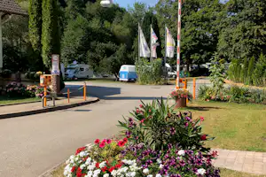 Camping Quellgrund - Eingang zum Campingplatz