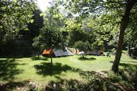 Camping Quinta Valbom - Zeltplätze auf der Wiese