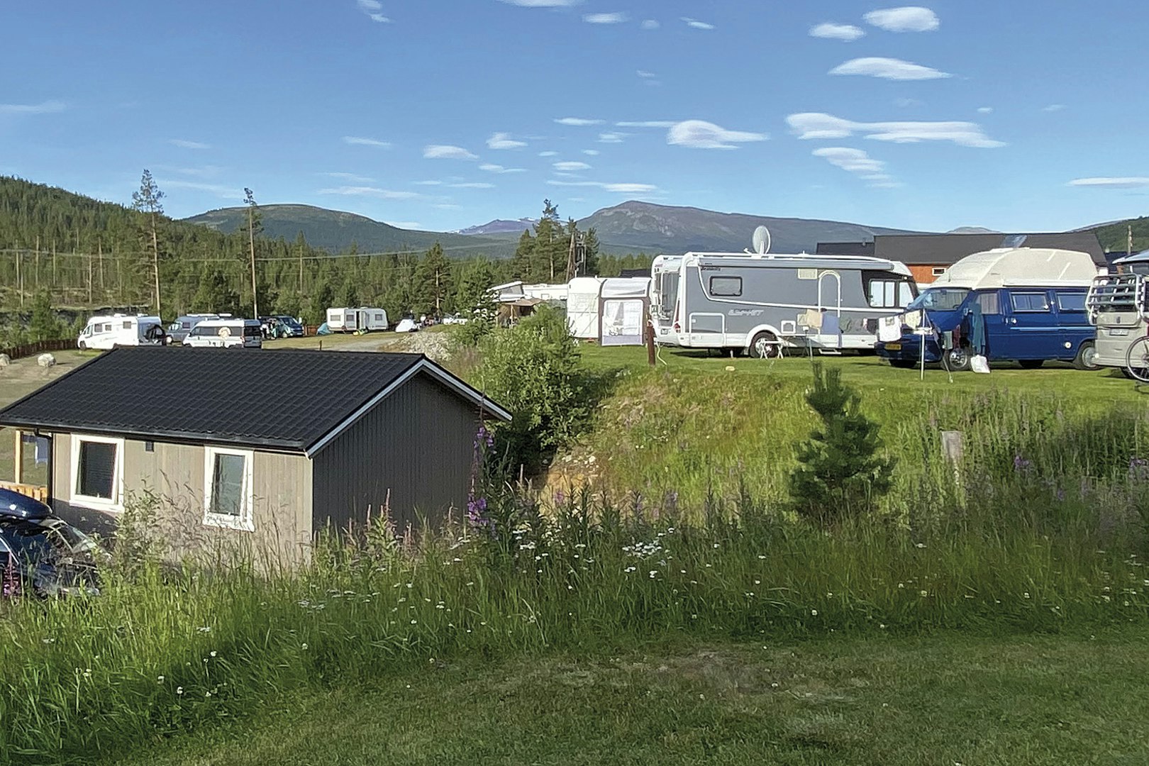 Camping Randsverk  - Stellplätze auf dem Campingplatz