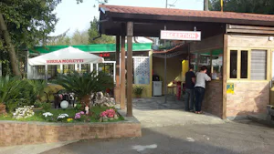 Camping Rapallo - Rezeption auf dem Campingplatz