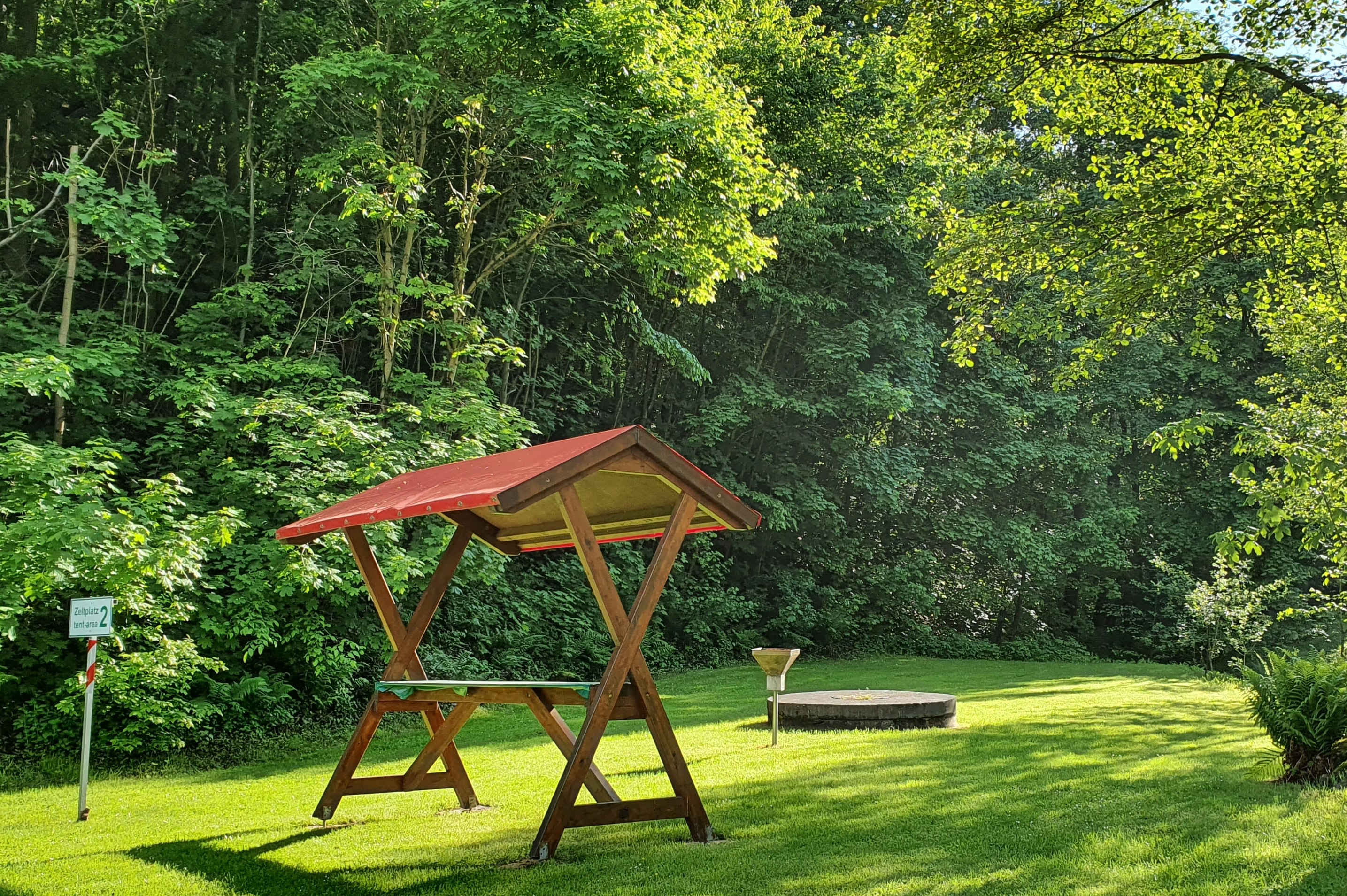 Campingplatz Rehbocktal - Blick auf den Campingplatz