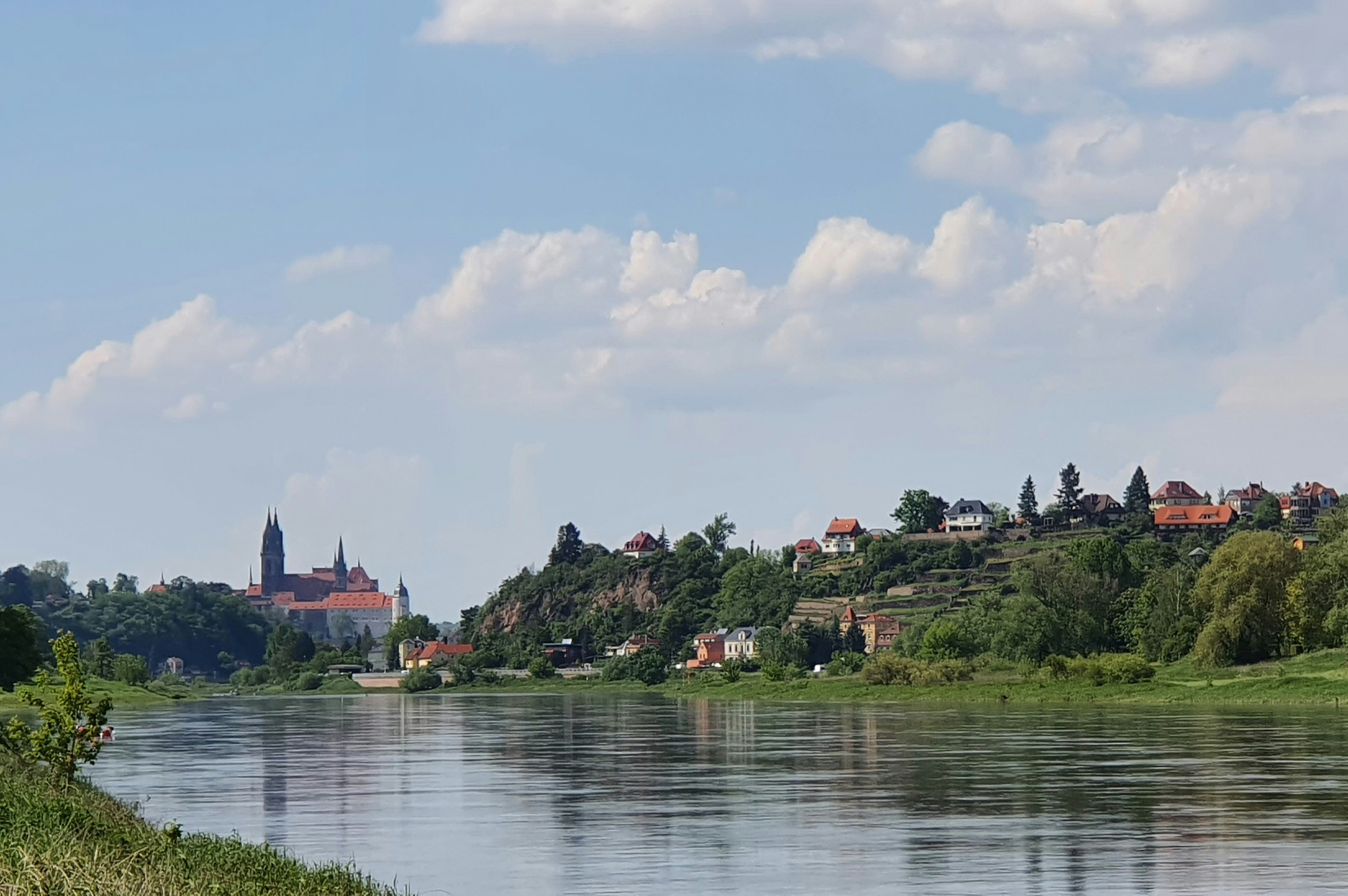 Campingplatz Rehbocktal - Blick auf den Fluss am Campingplatz